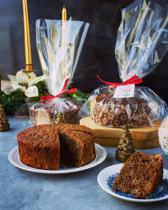 Queque de zanahoria vegan entero